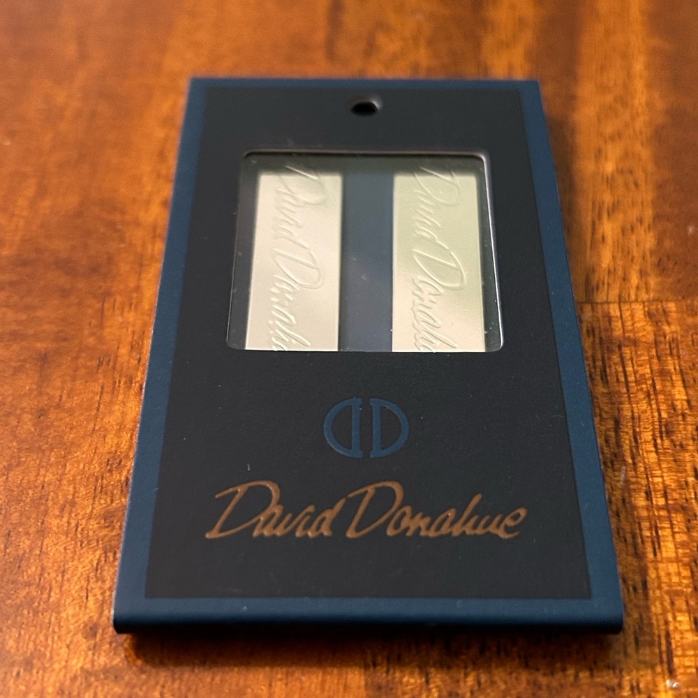 David Donahue Silver Collar Stay - Set of 2